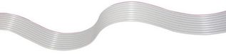 econ connect 28AWG40RM1 Lintkabel Rastermaat: 1 mm 40 x 0.08 mm² Grijs 30.50 m
