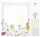 OEM Rideau d'enfant avec motif animal, 110x180 cm, semi-transparent