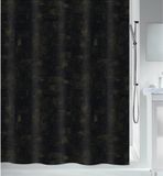 Spirella Douchegordijn Polyester – Anti-Schimmel Douchegordijn met Stijlvol Design – Geschikt voor Elke Badkamer – GOUD