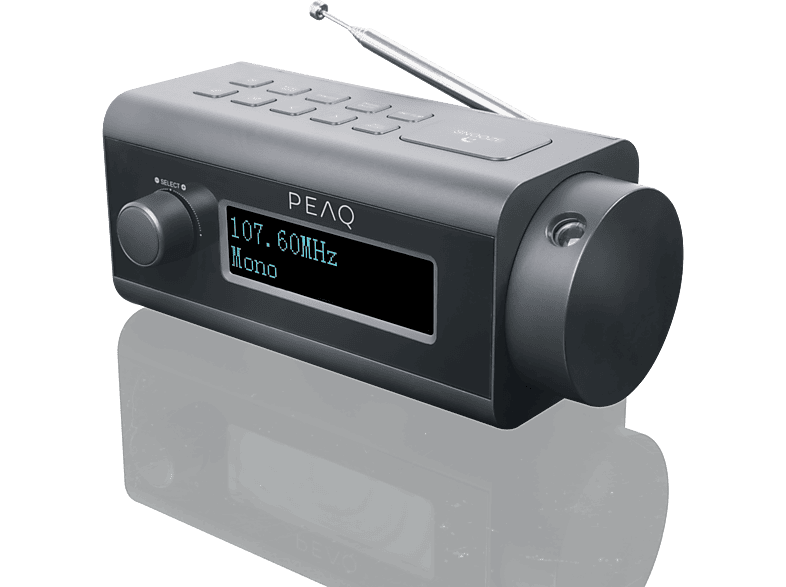 Peaq PCR 170 DAB+ Radio - Grijs
