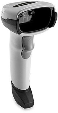 Zebra DS2208 barcode scanner, wit