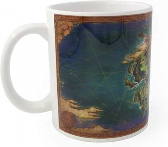 Numskull ni no kuni ii - world map mug