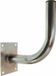 Support de montage pour antenne TV et satellite, zingué, modèle L-200/38 - SS1352-ST