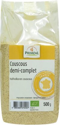 Primeal Couscous halfvolkoren 500 gram