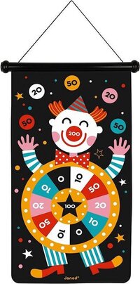 Janod Dartspel Circus - Magnetisch Dartbord - Kinderen