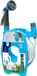 AQUACRAFT Enrouleur de tuyau 990490, avec tuyau d'arrosage 3/8 pouce, L-10 m, pistolet d'arrosage avec 7 positions de pulvérisation