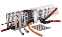 RS PRO Bedradingskanaal grijs, 60 mm x 80 mm, lengte 2 m kunststof, zijwand open, verpakking van 18 stuks
