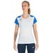 Joma Sportshirt Dames Record II Wit/Royal Blauw Polyester Korte Mouw