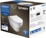 Duravit DuraStyle toilette suspendu – Rimless – 36,5 x 54 cm – avec abattant softclose – blanc brillant