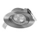 Osram Spot Set LED inbouwspot, 4,9W, 2700K, satijnnikkel, aluminium/kunststof, draaibaar, set van 3