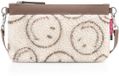 Reisenthel Mini Pouch Kleine Handtas - Clutch - 1L - Smiley® Teddy Chocolate Beige