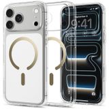 Spigen Ultra Hybrid MagFit Clear Gold Hoesje voor Apple iPhone 18 Pro Max / 17 Pro Max