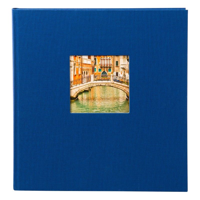 Goldbuch Bella Vista Fotoalbum - blauw - 31x30 cm