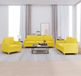 Maison Exclusive - Ensemble de canapés 3 pièces avec coussins, tissu jaune clair