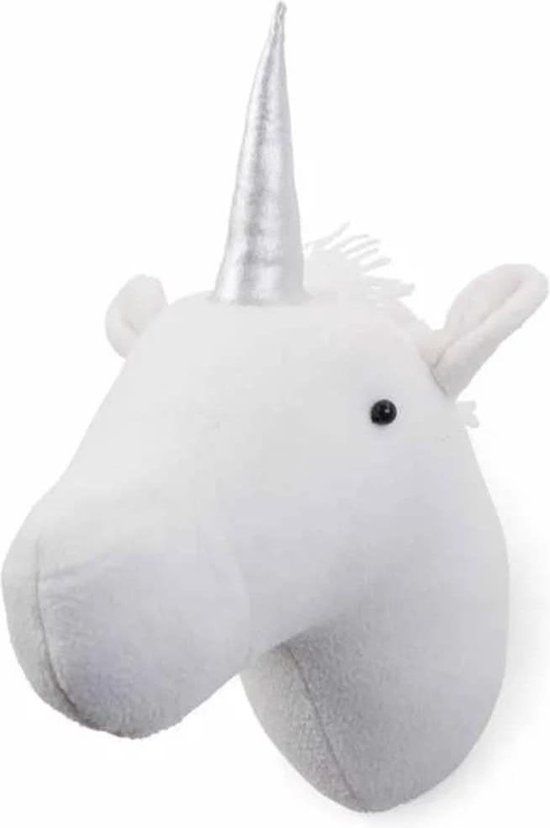 Childhome Collections CHILDHOME Vilt Muurdecoratie Unicorn Wit
