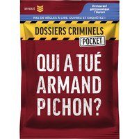 Asmodee Platonia Games DOSSIERS CRIMINELS - POCKET 4: ARMAND PICHON