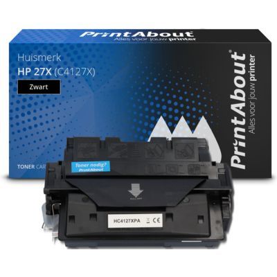 PrintAbout Huismerk HP 27X (C4127X) Toner Zwart - Compatibel