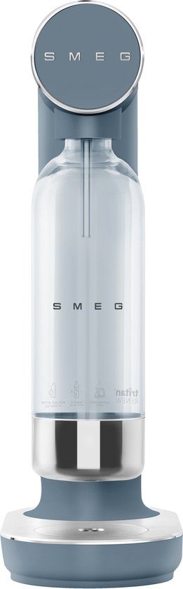 Smeg SKC01SBM Soda Maker - Bruiswatertoestel - Collezione - Storm Blue