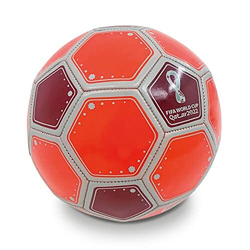 MONDO Toys - Voetbal genaaid FIFA 2022 - AL THUMA - Officieel product - Maat 5 - 350 g - 2 verschillende kleuren - 13440