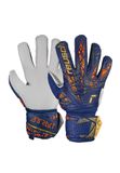 Reusch Torwarthandschuh Attrakt Solid blauw-goud