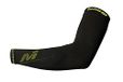 Massi Adur - armwarmer unisex, kleur zwart/geel, eenheidsmaat