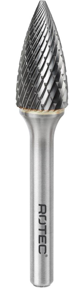Rotec HM-Stiftfrees, model G - Z7 / STEEL-vertand / ø12,7x25x70xø6mm - 4361307