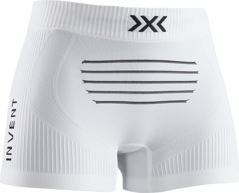 X-BIONIC Invent LT Boxershorts Dames, arctic white/dolomite grey