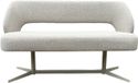 LABEL51 Saint Tropez Banc de salle à manger - Naturel - Tissu Royal - 150 cm