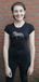 Cavalliera T-shirt Strassdeco dressuurpaard M Zwart