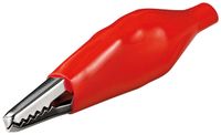 Goobay 11491 Alligator Clip Kabelconnector Rood 48 mm 10 Stuks