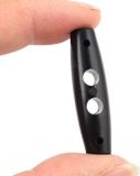 sourcing Wan GmbH 20x Zwarte Olijfvormige Koordstoppers met Dubbele Gaten - Klemmen voor Trekkoord, Bagage en Kleding