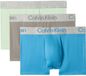 Calvin Klein Boxer Trunk 3Pk - Men's - Multicolored - Plain - Recycled Polyester/Elastane - Size M