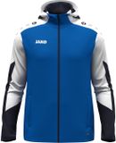 Jako Dynamic Jas Met Kap Heren - Royal / Wit / Marine | Maat: S