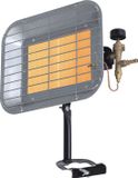 Perel Terrasverwarmer op gas, butaan of propaan, 4500 W