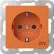 Gira SCHUKO-WCD ZSV System 55 Orange