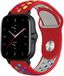 Strap-it Amazfit GTS 2 sport band - rood/kleurrijk
