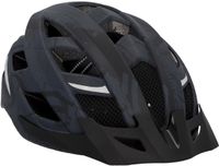 FISCHER Urban Plus Brooklyn Casque de vélo pour Adultes, taille L/XL, 58-61 cm, anthracite mat avec système d'anneau intérieur lumineux