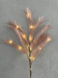 HBX natural living Pluimgras tak met LED 72cm Roze