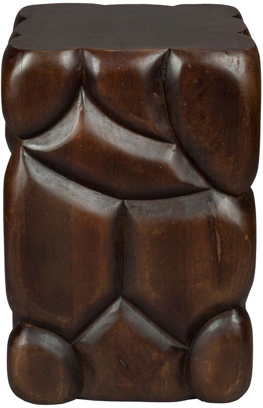 Dutchbone Brooklyn Krukje/Bijzettafel Hout - Bruin