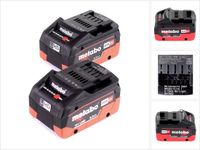 Metabo Accuset 18 V met 2x accu LiHD 5,5 Ah (625368000)