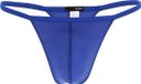 HOM Plume G-String Heren String Blauw Maat XL