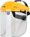 Vorel Écran facial PVC Protection Fermeture réglable Classe optique 1