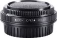K&F Concept FD-EOS EF high precision adapter met correctieglas - Canon FD/FL lens op Canon EOS EF camera