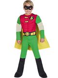 Amscan Robin Muscle Borst Kostuum, Jongens, Meerkleurig, 4-6 Jaar