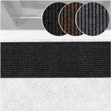 ANRO Deurmat Mischa Zwart 120x40cm