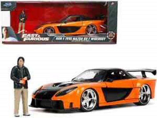 Jada Toys Fast & Furious Han 1995 Mazda RX7 1:24 - Model Car