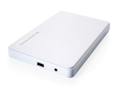 Conceptronic CHD2MUW - Behuizing voor opslagstations - Wit