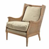 LOBERON Fauteuil Greenbrier antiekbruin/beige
