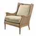 LOBERON Fauteuil Greenbrier antiekbruin/beige