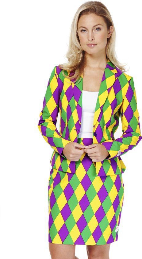 OppoSuits Harlequeen dames maat 40 - 8719323581111